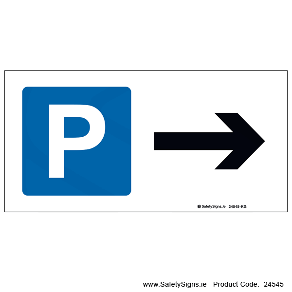 Parking - Arrow Right - 24545