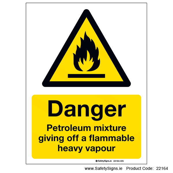 Flammable Vapour - 22164