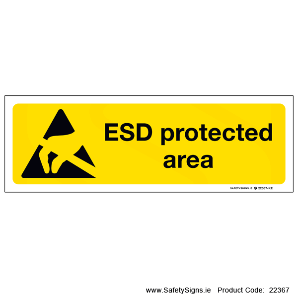 ESD Protected Area - 22367
