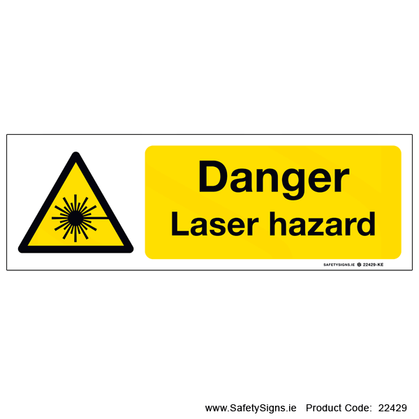 Laser Hazard - 22429