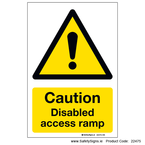 Disabled Access Ramp - 22475