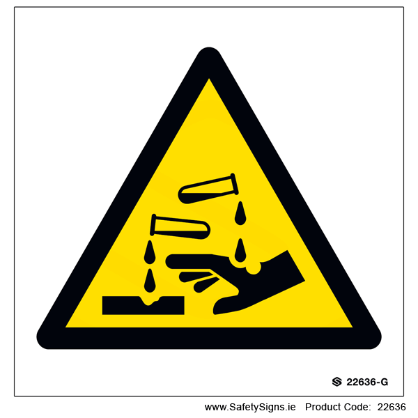 Corrosive Substance - 22636