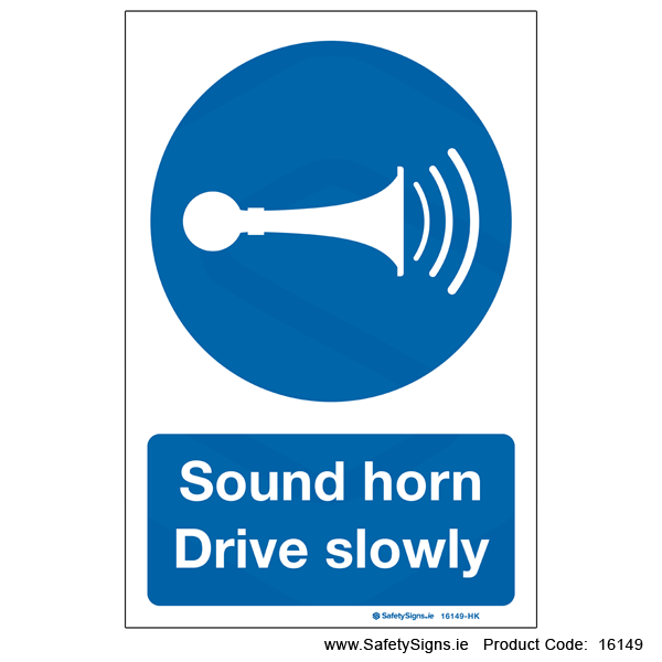 Sound Horn - 16149 — SafetySigns.ie