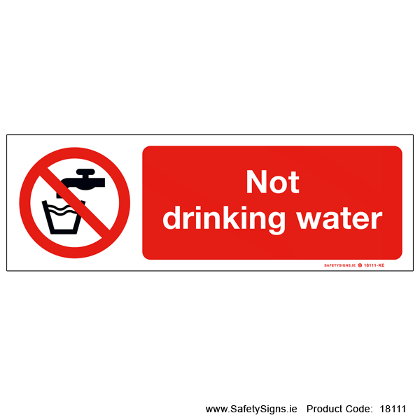 Not Drinking Water - 18111