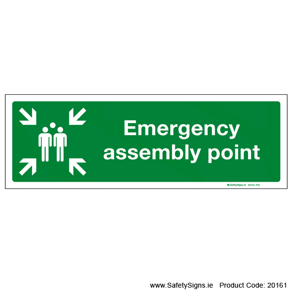 Emergency Assembly Point - 20161 — SafetySigns.ie