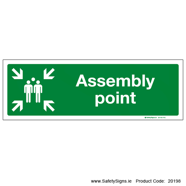 Assembly Point - 20198 — SafetySigns.ie