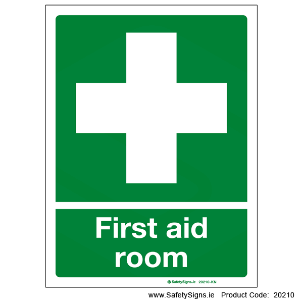 First Aid Room - 20210 — SafetySigns.ie