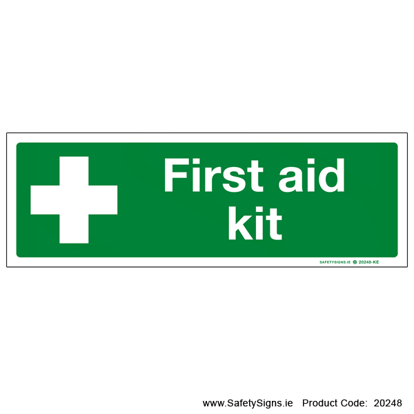 First Aid Kit - 20248 — SafetySigns.ie