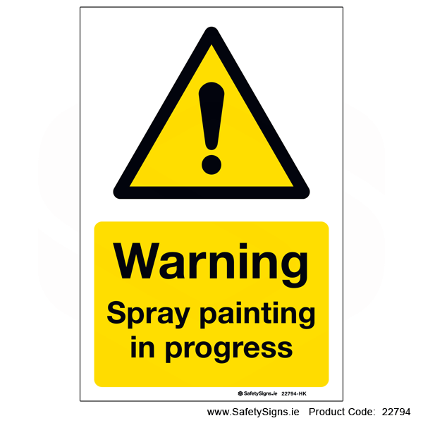 Spray Painting in Progress - 22794