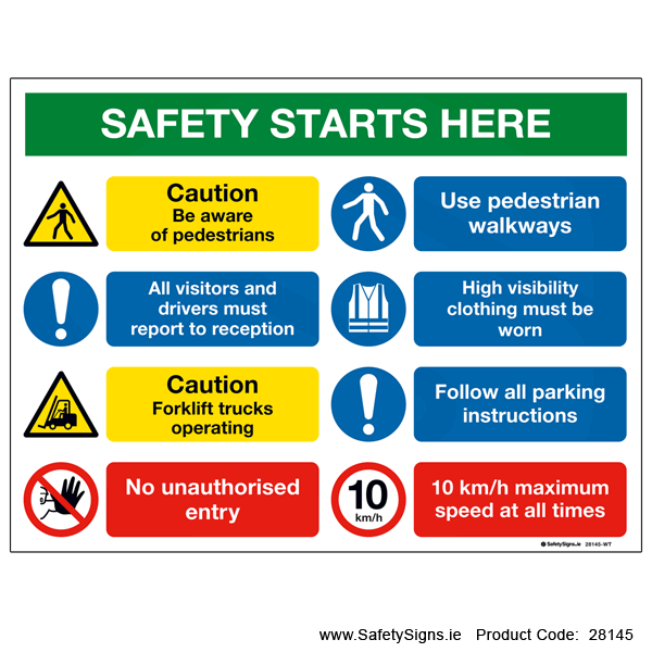 Safety Notice - 28145 — SafetySigns.ie