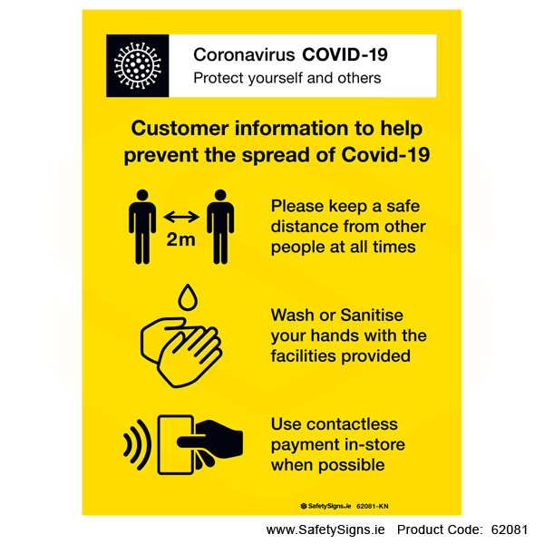 Covid-19 Customer Information - 62081