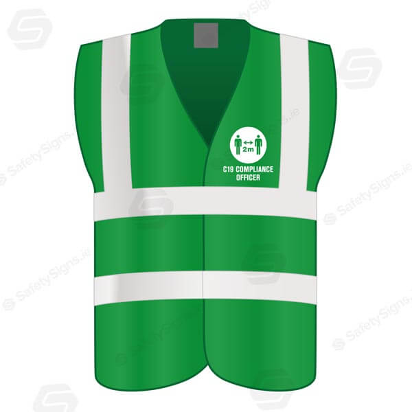 C19 Compliance Officer - Hi-Viz Vest - 62075