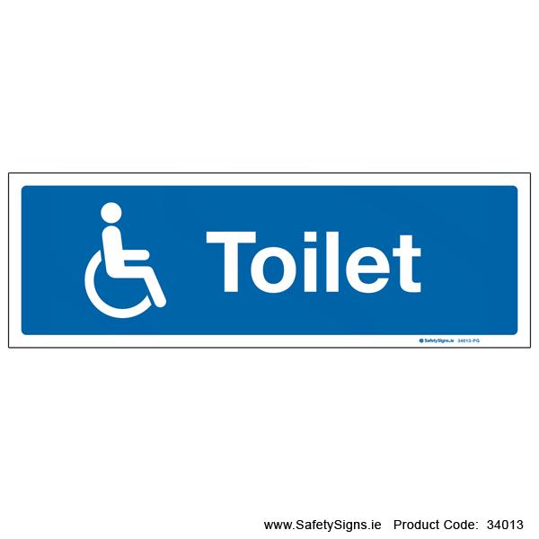 Toilet - Disabled - 34013