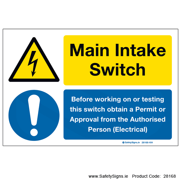 Main Intake Switch - 28168