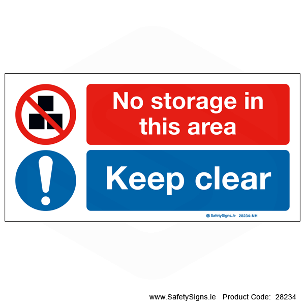 No Storage in this Area - 28234