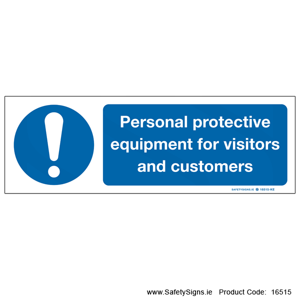 PPE for Visitors Customers - 16515