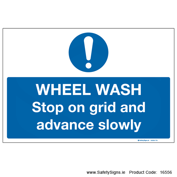 Wheel Wash - 16556 — SafetySigns.ie