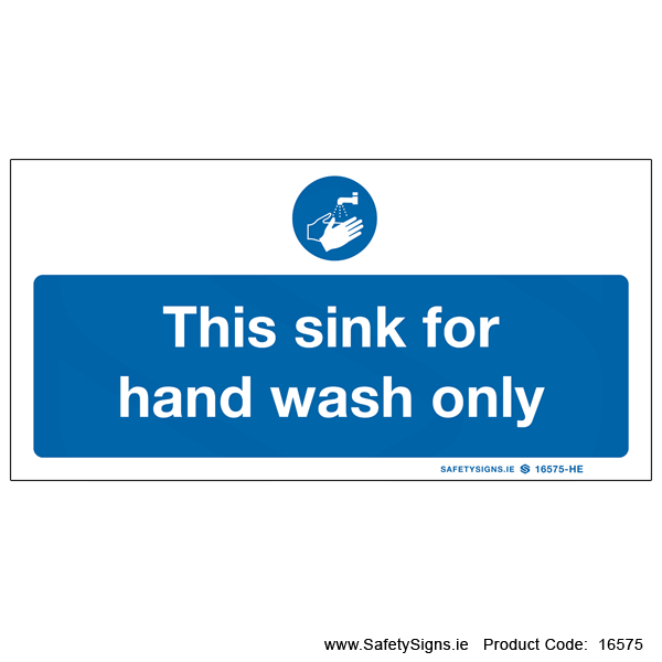 Sink for Hand wash only - 16575