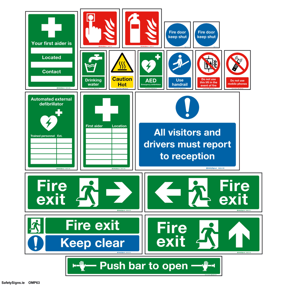 Multipack OMP63 - Office Plus — SafetySigns.ie