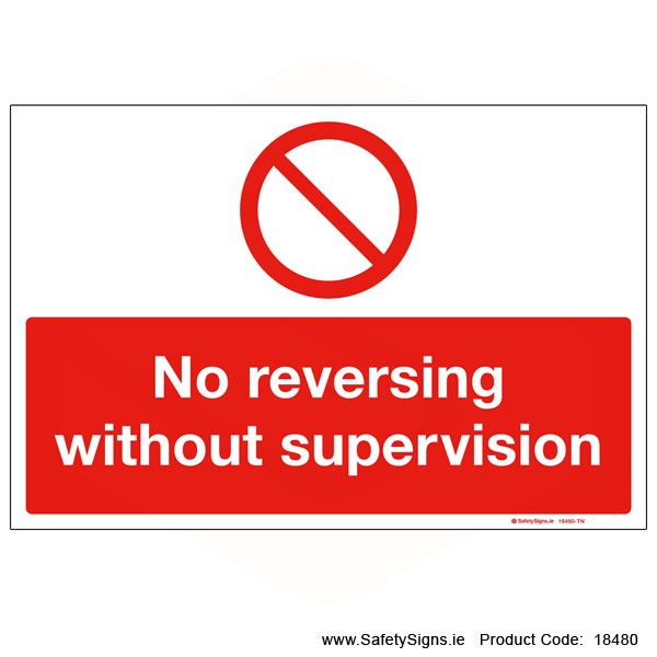 No Reversing without Supervision - 18480