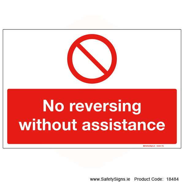 No Reversing without Assistance - 18484