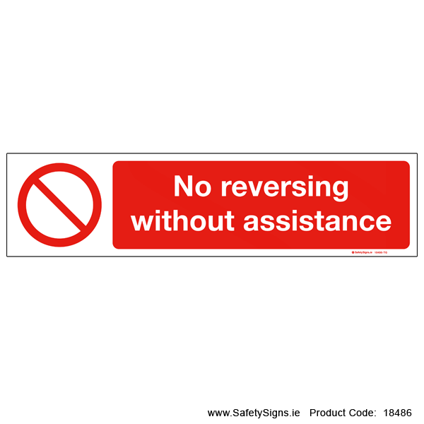 No Reversing without Assistance - 18486