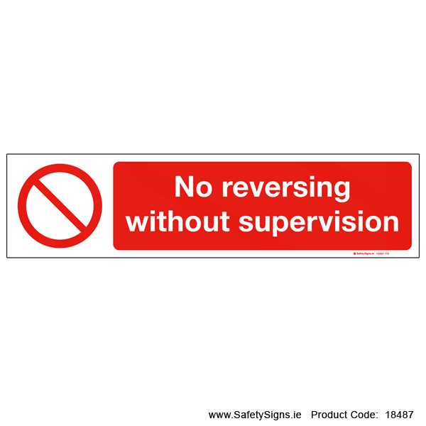 No Reversing without Supervision - 18487