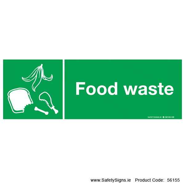 Food Waste - 56155 — SafetySigns.ie