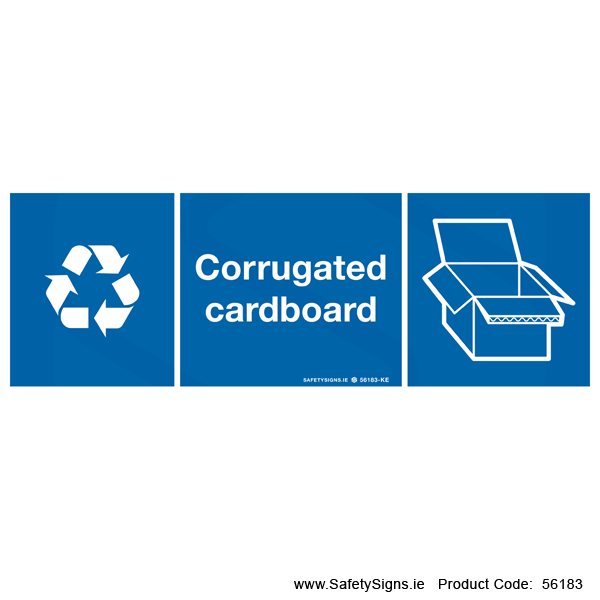 Corrugated Cardboard - 56183 — SafetySigns.ie