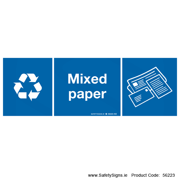 Mixed Paper - 56223 — SafetySigns.ie