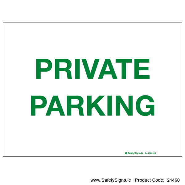 Private Parking - 24460