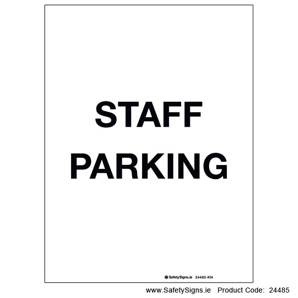 Staff Parking - 24485