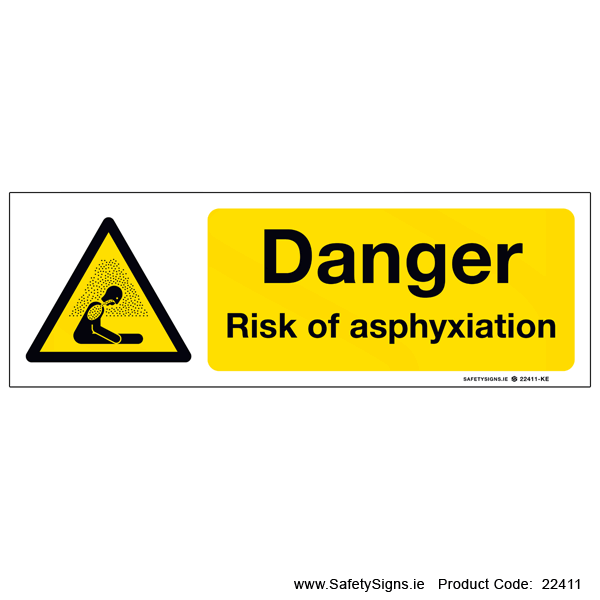 Risk of Asphyxiation - 22411