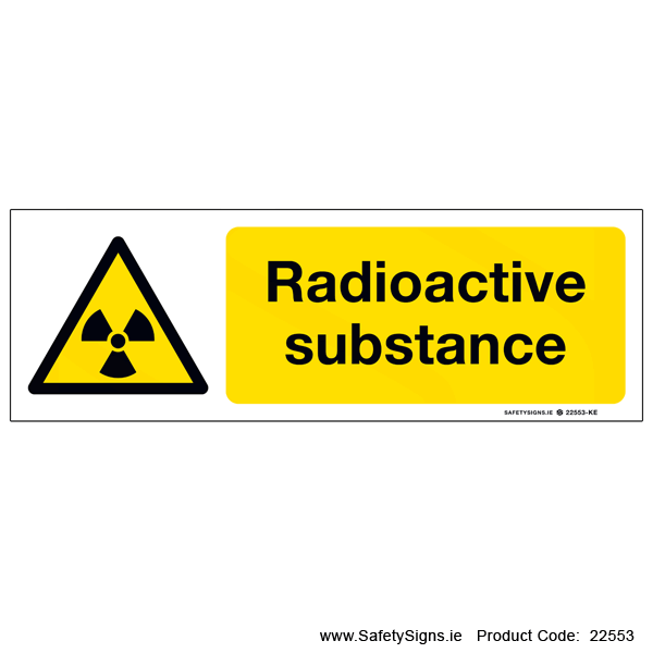 Radioactive Substance - 22553