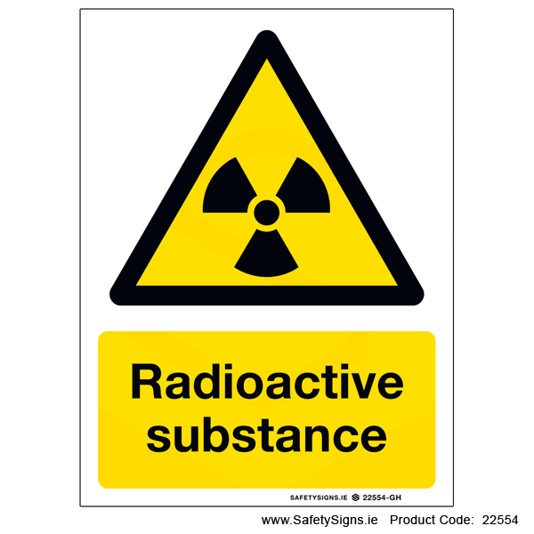 Radioactive Substance - 22554