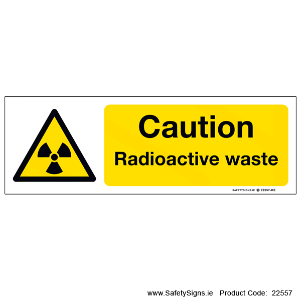 Radioactive Waste - 22557